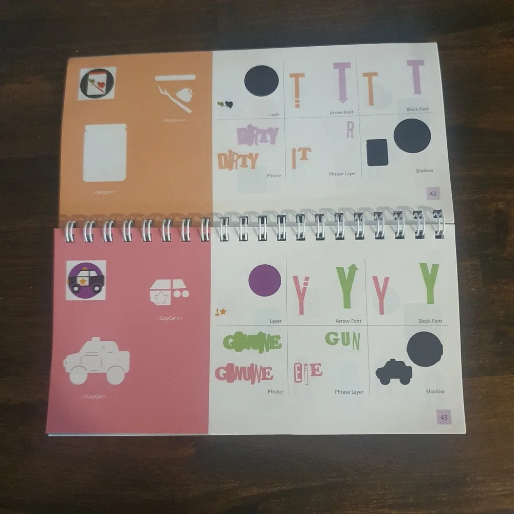 Cricut Boys Will Be Boys Shapes Cartridge Handbook Overlay Scrapbooking Cards‎